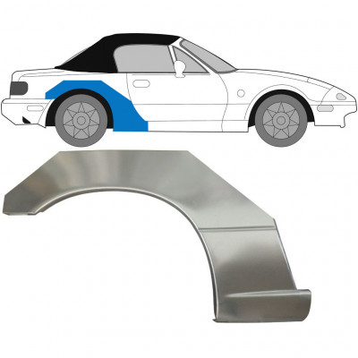 Hátsó sárvédő javító panel hoz Mazda MX-5 1989-1998 / Jobb 6694