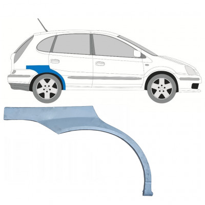 Hátsó sárvédő javító panel hoz Nissan Almera Tino 2000-2006 / Jobb 7436