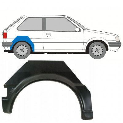 Hátsó sárvédő javító panel hoz Nissan Micra 1982-1992 / Jobb 8038