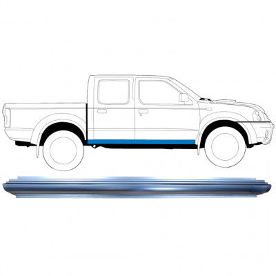 Küszöb javító panel hoz Nissan Navara 1998-2005 / Bal = Jobb (szimmetrikus) 8901