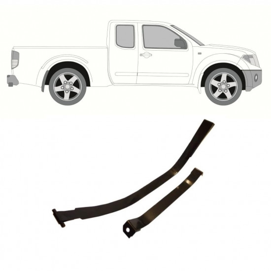 Tartószalag üzemanyagtartály hoz Nissan Navara 2005-2014 7238