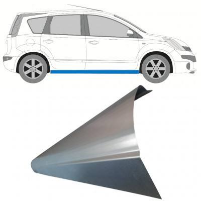 Küszöb javító panel hoz Nissan Note 2006-2013 / Bal = Jobb (szimmetrikus) 11484