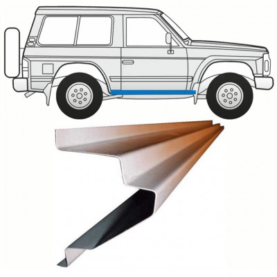 Küszöb javító panel hoz Nissan Patrol 1990-1997 / Bal = Jobb (szimmetrikus) 8597