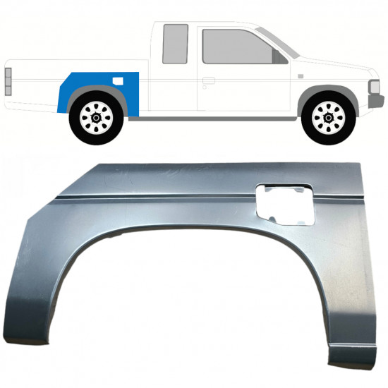 Hátsó sárvédő javító panel hoz Nissan Pickup 1987-1997 / Jobb 8054