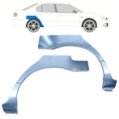 Hátsó sárvédő javító panel hoz Nissan Primera P11 1996-2001 / Bal+Jobb / Készlet 10632