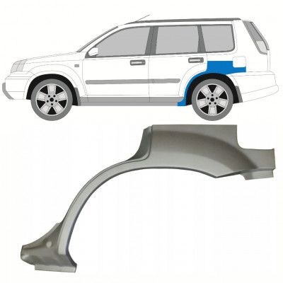 Hátsó sárvédő javító panel hoz Nissan X-TRAIL 2001-2007 / Bal 10128