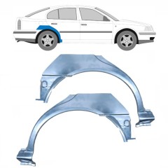 Hátsó sárvédő javító panel hoz Skoda Octavia I 1996-2010 / Bal+Jobb / Készlet 9461