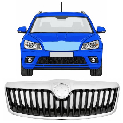 Hűtőrács hoz Skoda Octavia II 2008-2013 RS 17230