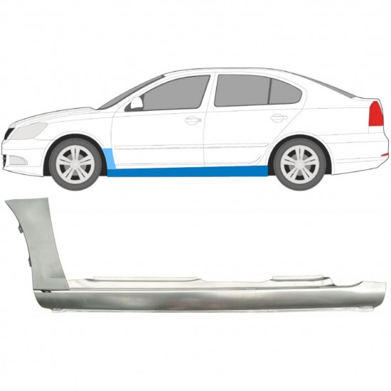 Küszöb és első sárvédő javító panel hoz Skoda Octavia 2004-2013 / Bal 11177