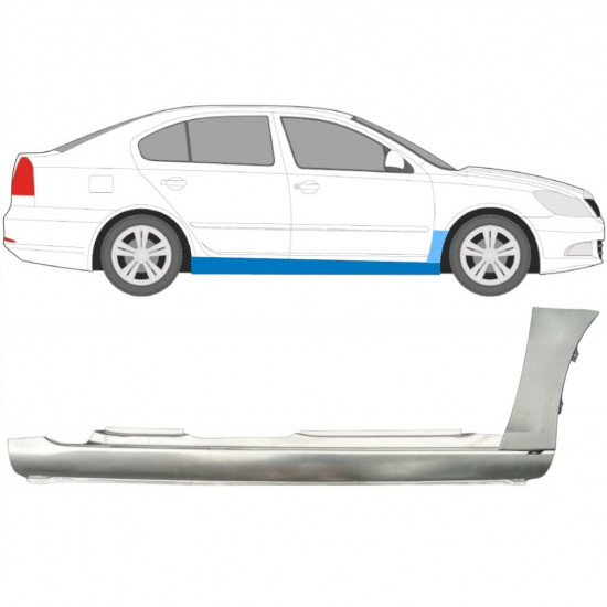 Küszöb és első sárvédő javító panel hoz Skoda Octavia 2004-2013 / Jobb 11176