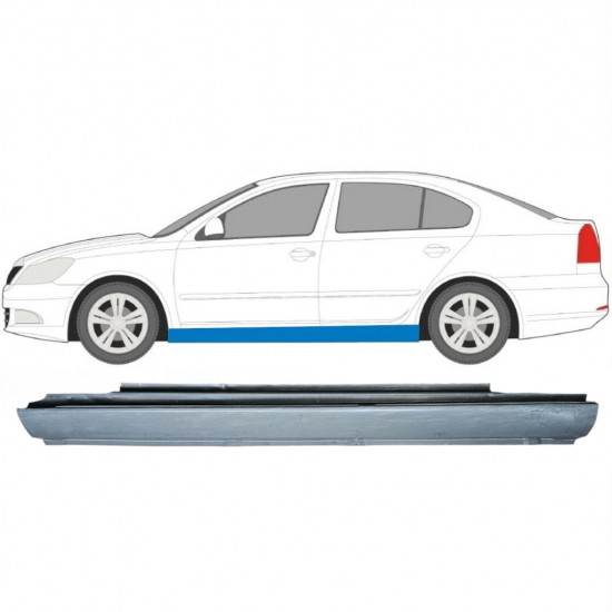 Küszöb javító panel hoz Skoda Octavia 2004-2013 / Bal 7376