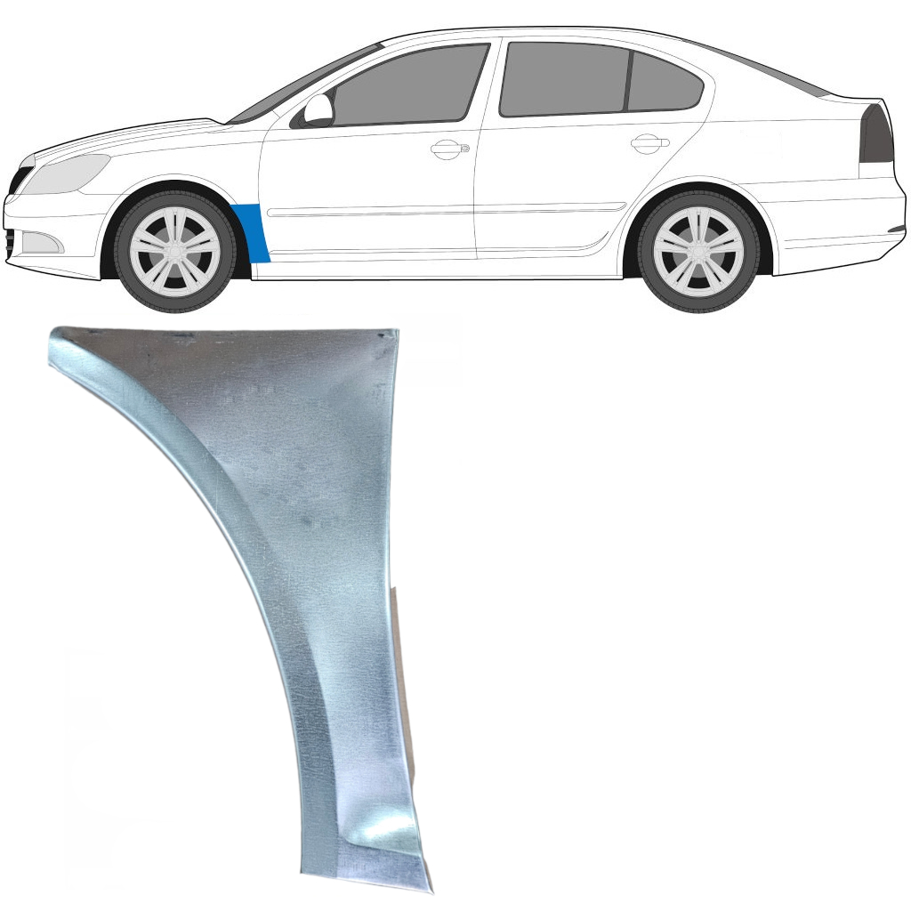 Első Sárvédő Javító Panel Hoz Skoda Octavia 2004-2013 / Bal 7005