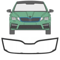 Hűtőrács keret hoz Skoda Octavia III 2017-2020 16207