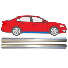 Alsó küszöb javító panel hoz Skoda Octavia III 2013-2020 / Bal+Jobb / Készlet 14827