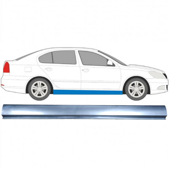 Küszöb javító panel hoz Skoda Octavia 2004-2013 / Bal = Jobb (szimmetrikus) 11928