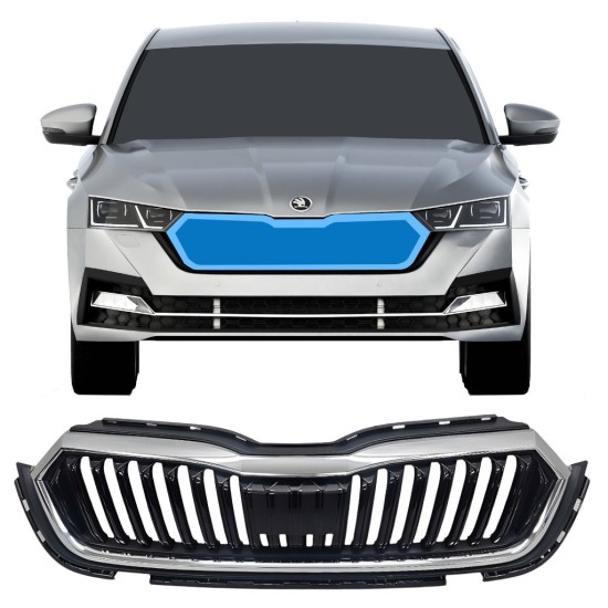 Hűtőrács hoz Skoda Octavia IV 2020- / Készlet 7727