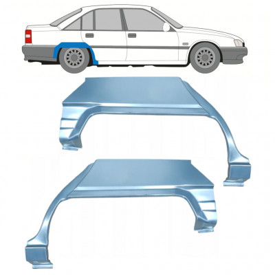 Hátsó sárvédő javító panel hoz Opel Omega A 1986-1993 / Bal+Jobb / Készlet 9803