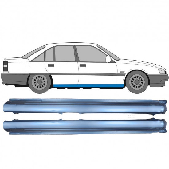 Küszöb javító panel hoz Opel Omega A 1986-1993 / Bal+Jobb / Készlet 9782