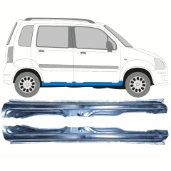Teljes küszöb hoz Opel Agila 2001-2008 / Bal+Jobb / Készlet 10324