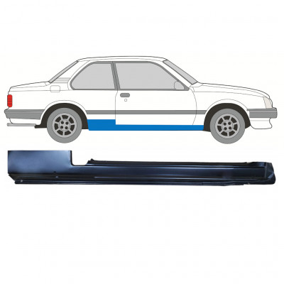 Küszöb javító panel hoz Opel Ascona / Vauxhall Cavalier 1981-1988 / Jobb 10979