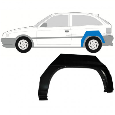 Hátsó sárvédő javító panel hoz Opel Astra 1991-2002 / Bal 7256