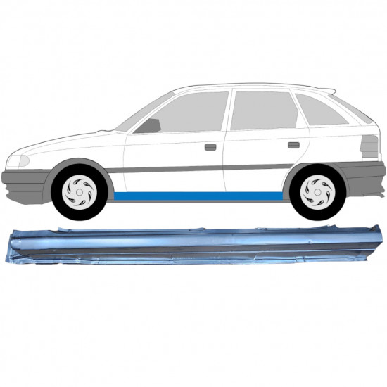 Küszöb javító panel hoz Opel Astra 1991-2002 / Bal 6867