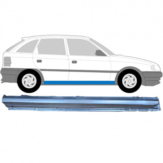 Küszöb javító panel hoz Opel Astra 1991-2002 / Jobb 6866