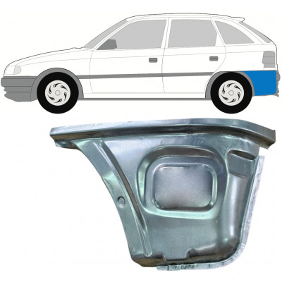 Hátsó sarok javító panel hoz Opel Astra 1991-2002 / Bal 11102