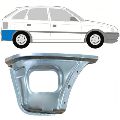 Hátsó sarok javító panel hoz Opel Astra 1991-2002 / Jobb 11101