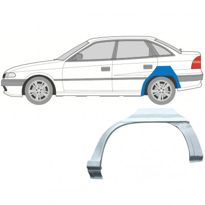 Hátsó sárvédő javító panel hoz Opel Astra 1991-2002 / Bal / SEDAN 7262