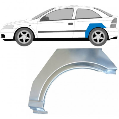 Hátsó sárvédő javító panel hoz Opel Astra 1998-2009 / Bal 6859