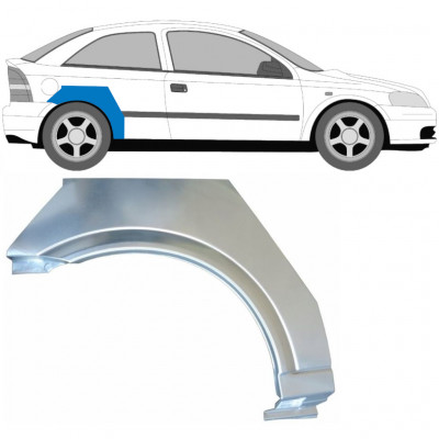 Hátsó sárvédő javító panel hoz Opel Astra 1998-2009 / Jobb 6858