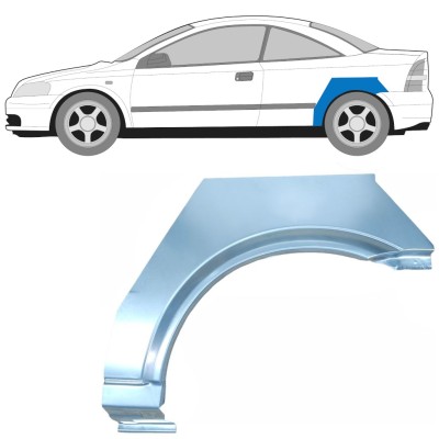 Hátsó sárvédő javító panel hoz Opel Astra G 1998-2009 / Bal / COUPE 15960