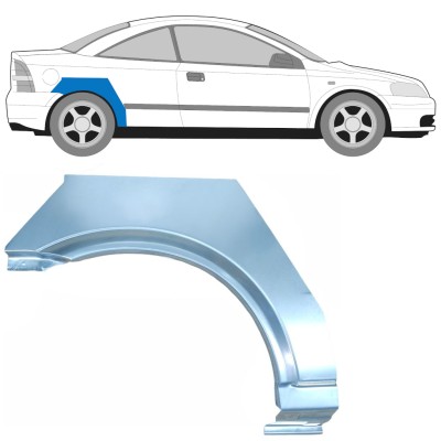 Hátsó sárvédő javító panel hoz Opel Astra G 1998-2009 / Jobb / COUPE 15959
