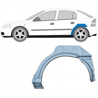 Hátsó sárvédő javító panel hoz Opel Astra 1998-2009 / Bal 6857