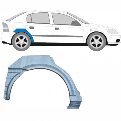 Hátsó sárvédő javító panel hoz Opel Astra 1998-2009 / Jobb 5153