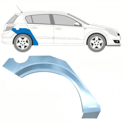 Hátsó sárvédő javító panel hoz Opel Astra 2003-2014 / Jobb 8862