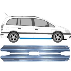 Teljes küszöb hoz Opel Zafira A 1999-2005 / Bal+Jobb / Készlet 9260