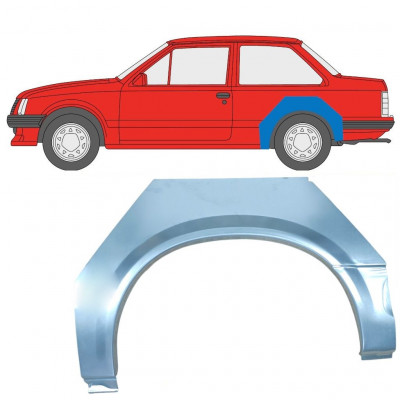 Hátsó sárvédő javító panel hoz Opel Corsa A 1982-1993 / Bal 11019