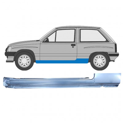 Teljes küszöb hoz Opel Corsa A 1982-1993  / Bal 7704