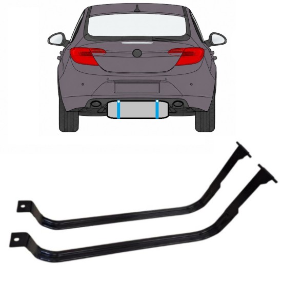 Tartószalag üzemanyagtartály hoz Opel Insignia 2008-2017 15991