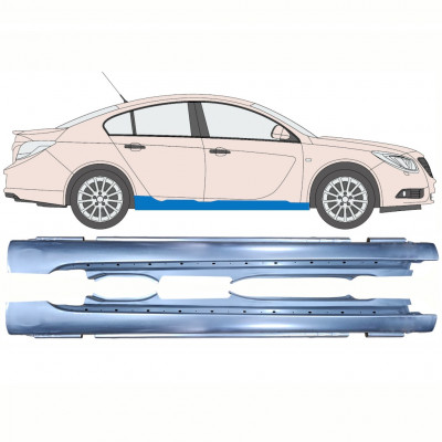 Küszöb javító panel hoz Opel Insignia 2008-2017 / Bal+Jobb / Készlet 10342