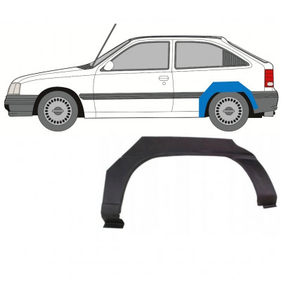 Hátsó sárvédő javító panel hoz Opel Kadett 1984-1993 / Bal 7362