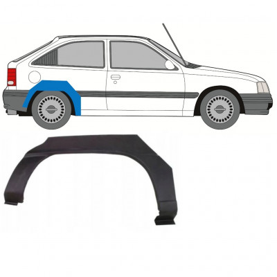 Hátsó sárvédő javító panel hoz Opel Kadett 1984-1993 / Jobb 7363