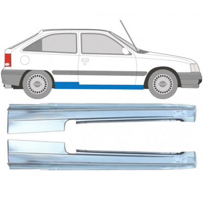 Küszöb javító panel hoz Opel Kadett 1984-1993 / Bal+Jobb / Készlet 9449