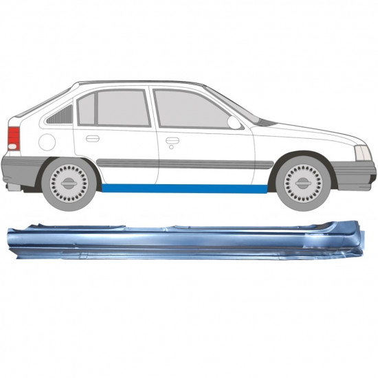 Küszöb javító panel hoz Opel Kadett 1984-1993 / Jobb 7910