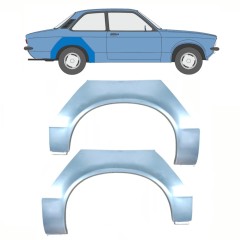 Hátsó sárvédő javító panel hoz Opel Kadett C 1973-1979 / Bal+Jobb / Készlet 11077