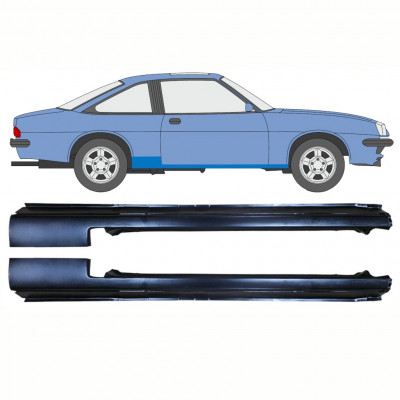 Küszöb javító panel hoz Opel Manta B 1975-1988 / Készlet 11080