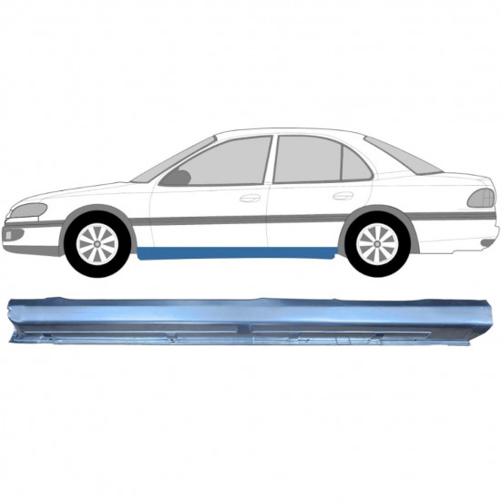 Küszöb javító panel hoz Opel Omega 1996-2003 / Bal 6909