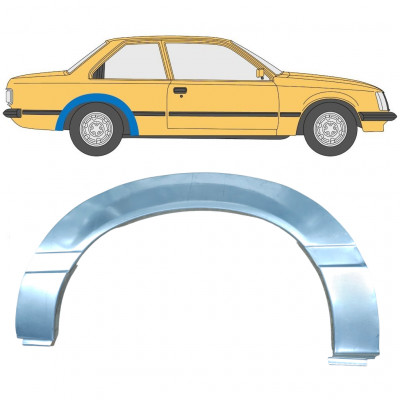 Hátsó sárvédő javító panel hoz Opel Rekord E 1977-1986 / Jobb 11037